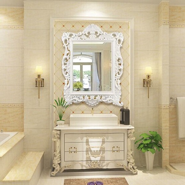 Mẫu tủ chậu lavabo tân cổ điển đẹp